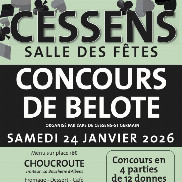Concours de belote à Cessens